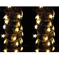 Tira de luz LED OEM con diseño de estrella y árbol para decoración de bodas de Navidad